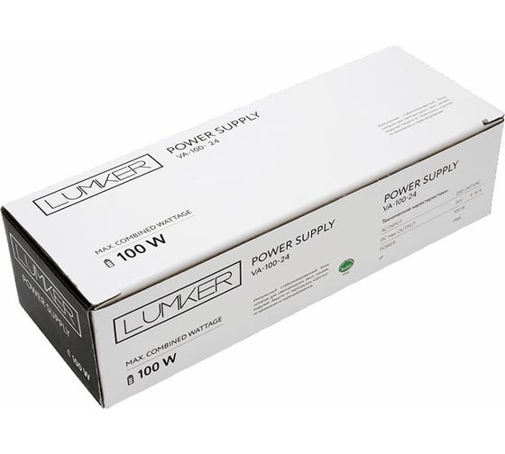 Блок питания Lumker Al TPW, 100 W, влагозащитный IP66, 24 V, 3 года гарантии, TPWL-100-24 00-00002542