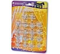 Металлические крючки на присоске B&H 18 штук BH0811