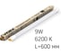 Светодиодная линейная матовая лампа Videx pro t8b 9 w 0.6m 6200k g13 VL-T8b-09066 2