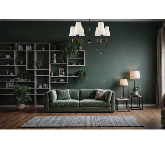 Люстра Freya Tida 6хE14x40W FR5196PL-06BBS