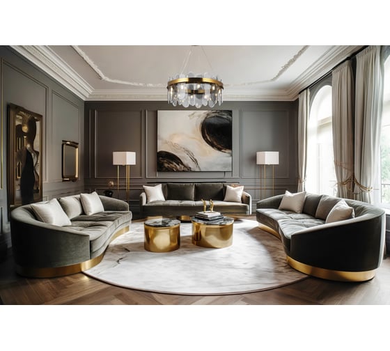 Подвесной светильник Freya Deserto 8хG9x60W FR5141PL-08BS2
