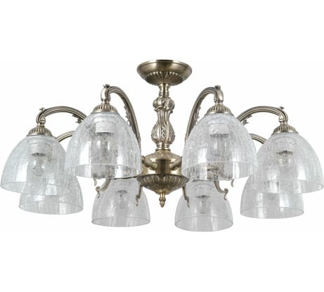 Люстра MW LIGHT Аманда 8x40W E27 220 V 481015308