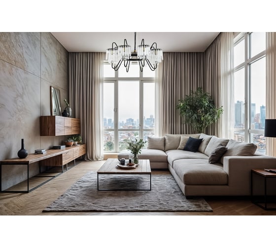Люстра MW LIGHT Лавиния 8x60W Е14 443010808