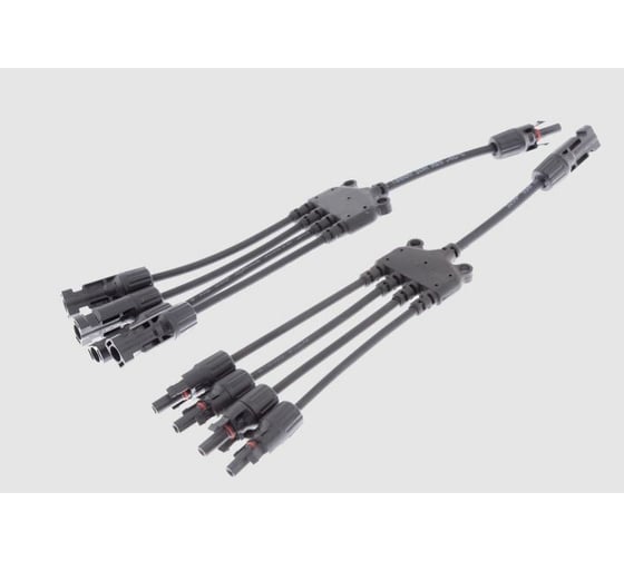 Комплект из двух коннекторов SmartWatt с кабелем Коннектор MC4Y 4in1 Cable