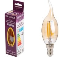 Светодиодная филаментная лампа ЮПИТЕР E14 CA35 6 Вт 3000К JP6002-04