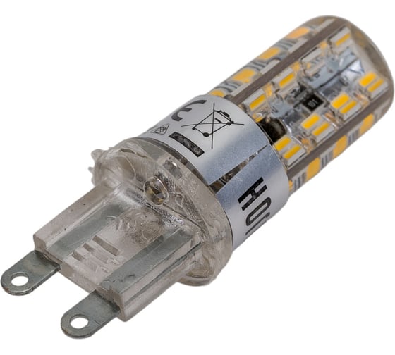 Светодиодная силиконовая лампа HOROZ ELECTRIC 001-011-0005 HL458L 5W, G9, 2700K, 220-240V, MEGA-5 HRZ00000050