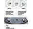 Напольный кольцевой светодиодный светильник Artstyle 14 дюймов с usb, с адаптером и штативом (2м) в сумке TL-603B 2
