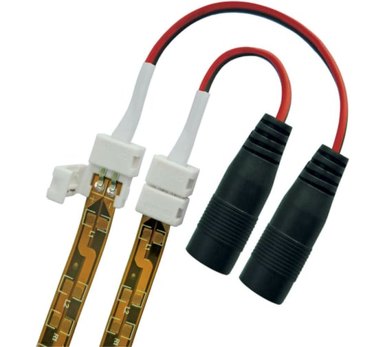 Коннектор для соединения светодиодных лент Uniel 2835(3528) UCX-SJ2/A20-NNN WHITE 020 POLYBAG 06614