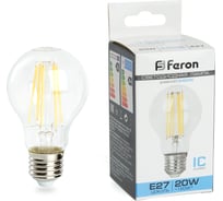 Cветодиодная лампа FERON LB-620 E27 20W 6400K, 48285