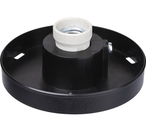 Корпус TDM ELECTRIC НТУ (плоский; байонет 145 мм; поликарбонат; черный) SQ0320-0015