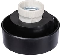 Патрон (корпус) НТУ плоский (резьба А85, поликарбонат, черный) TDM ELECTRIC SQ0320-0013