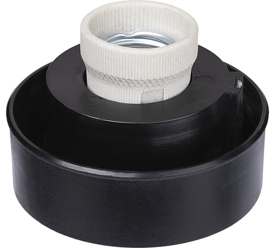 Корпус TDM ELECTRIC НТУ (плоский; резьба А85; поликарбонат; черный) SQ0320-0013