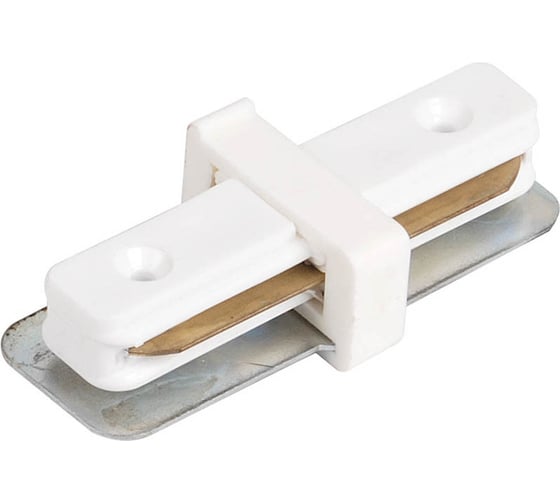 Соединитель шинопровода HOROZ ELECTRIC 096-001-0001 белый, 220-240V прямой STRAIGHT Connector HRZ00000901