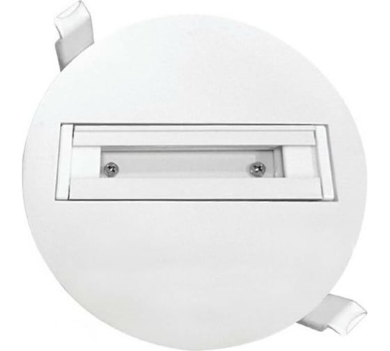 Встраиваемый шинопровод HOROZ ELECTRIC 098-001-0001 белый 220-240V RECESSED MONOPOINT TRACK HRZ00000890 1