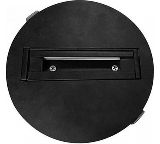 Встраиваемый шинопровод HOROZ ELECTRIC 098-001-0001 черный 220-240V RECESSED MONOPOINT TRACK HRZ00000892 1
