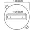 Встраиваемый шинопровод HOROZ ELECTRIC 098-001-0001 Серебро 220-240V RECESSED MONOPOINT TRACK HRZ00000891 2