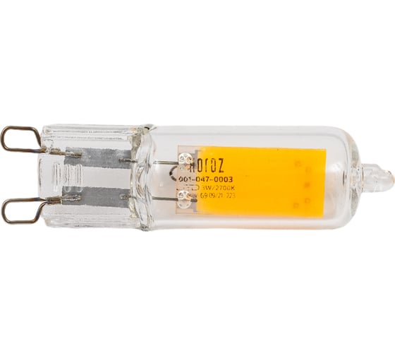 Светодиодная капсульная лампа HOROZ ELECTRIC 001-047-0003 3W, 2700K, G9, 220-240V, EXA-3 HRZ01000468