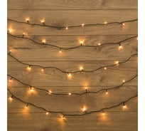 Светодиодная универсальная гирлянда Neon-Night 200 led теплый белый 20 метров с контроллером 304-116