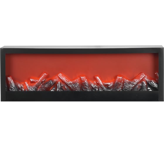 Светодиодный камин Neon-Night хайтек с эффектом живого огня 60x10x20 см, 3хс или от usb 511-001 1