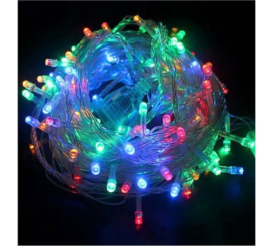 Светодиодная гирлянда Beroma 140 led, 9.5 м разноцветное свечение 07704922