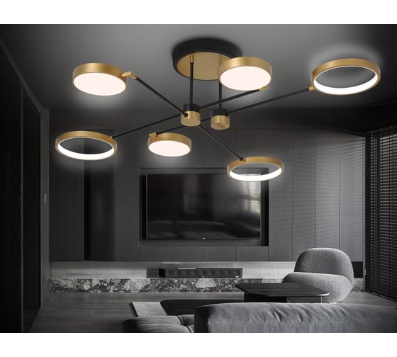 Люстра на штанге Ambrella Light LineTech FL5157
