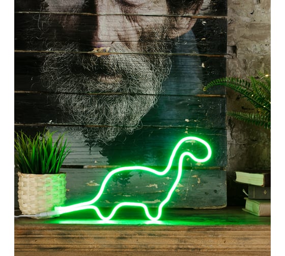 Набор гибкого неона Neon-Night для создания фигур креатив 240 led, 2 м, цвет зеленый 131-034-1