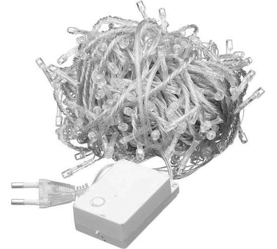 Светодиодная гирлянда Beroma шторка 240 led, 2x2 м белое свечение 07704976