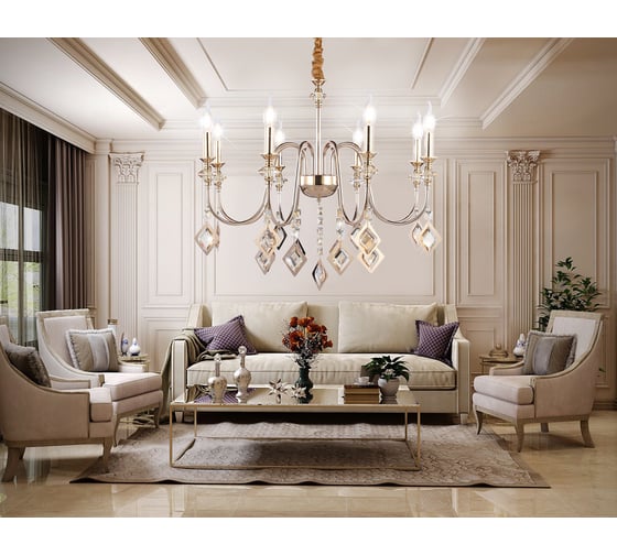 Подвесная люстра Ambrella Light Traditional TR4957