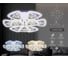 Потолочная люстра Ambrella Light Ice FA2922 3