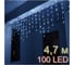 Электрическая гирлянда бахрома Beroma 100 led, 4.7 м белое свечение 07704994 3