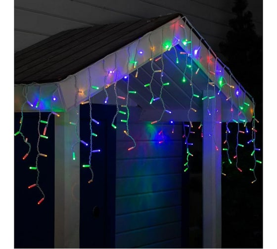 Электрическая гирлянда бахрома Beroma 160 led, 3 м разноцветное свечение 07704996