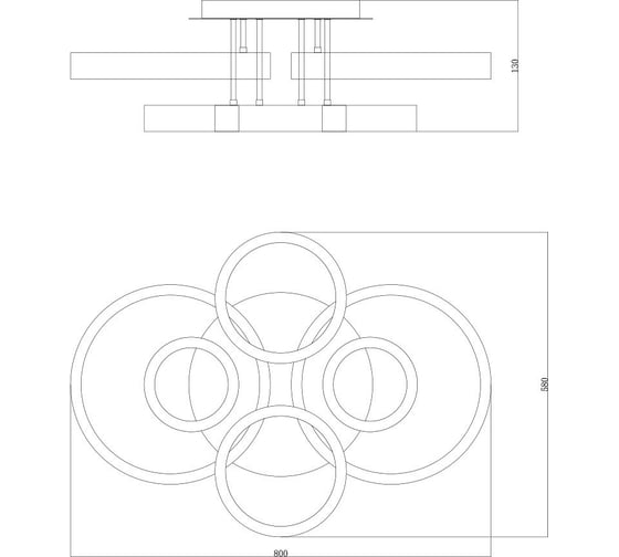 Потолочная люстра Moderli Selestia V1030-CL