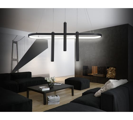Подвесной управляемый светодиодный светильник Ambrella Light LineTech FL5386