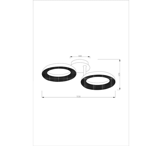 Светодиодный потолочный светильник Moderli Smooth V2461-CL
