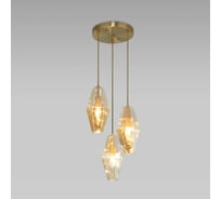 Подвесной светильник Eurosvet - 50236/3 / янтарный a058960