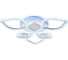 Накладной светильник Ambrella Light Ice 15 FA282 3