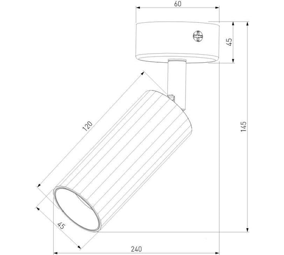 Настенный светильник Eurosvet 20098/1 LED / белый a060137