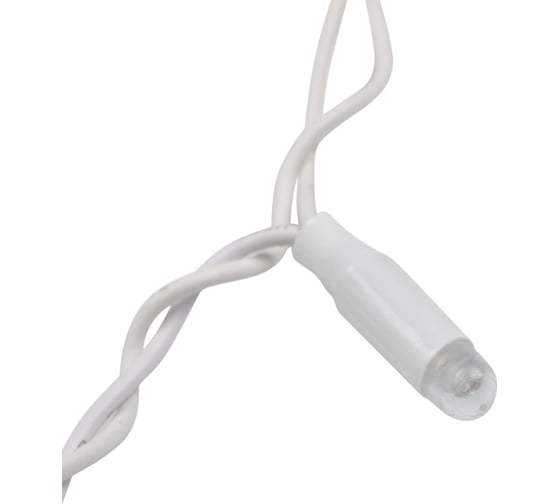 Гирлянда Neon-Night Занавес 2x6 м, 768 LED теплый белый, белый ПВХ, IP65, нужен блок 235-296