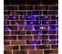 Светодиодная гирлянда бахрома Neon-Night Айсикл 4,0x0,6 м мерцание, белый каучук, диоды синие 255-353 1