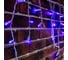Светодиодная гирлянда бахрома Neon-Night Айсикл 4,0x0,6 м мерцание, белый каучук, диоды синие 255-353 5