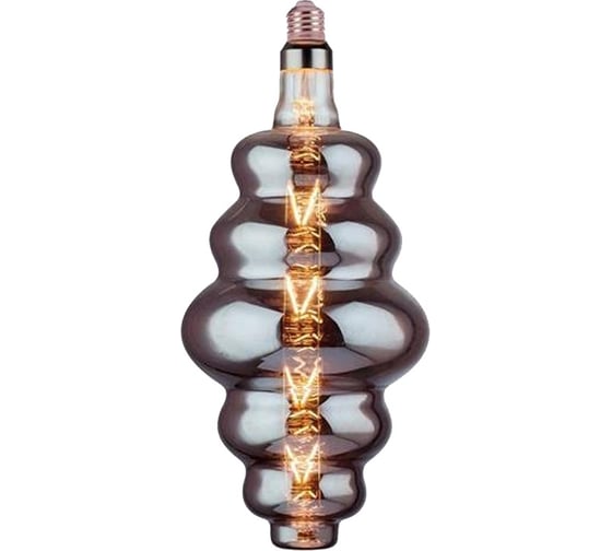 Светодиодная филаментная лампа HOROZ ELECTRIC БОЛЬШАЯ ORIGAMI-XL 8W, Титановый, E27, 220-240V 001-053-0008 HRZ00000002
