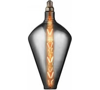Светодиодная филаментная лампа HOROZ ELECTRIC БОЛЬШАЯ PARADOX-XL 8W, Титановый, E27, 220-240V 001-052-0008 HRZ00002819