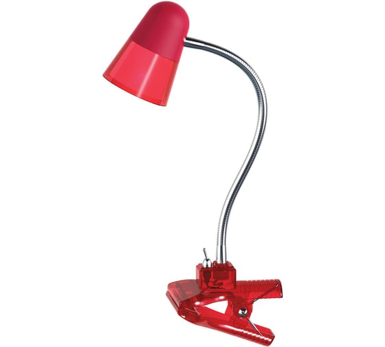 Настольная светодиодная лампа HOROZ ELECTRIC 3W Красный 220-240V 049-008-0003 HL014L HRZ00000715 1