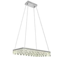Светодиодная люстра HOROZ ELECTRIC NIRVANA-24 24W 4000K 180-260V ХРУСТАЛЬ 019-027-0024 HRZ01000708
