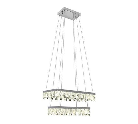 Светодиодная люстра HOROZ ELECTRIC PANDORA-72 72W 4000K 180-260V ХРУСТАЛЬ 019-028-0072 HRZ00002602