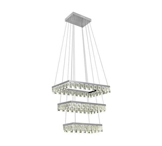 Светодиодная люстра HOROZ ELECTRIC PANDORA-96 96W 4000K 180-260V ХРУСТАЛЬ 019-028-0096 HRZ00002723