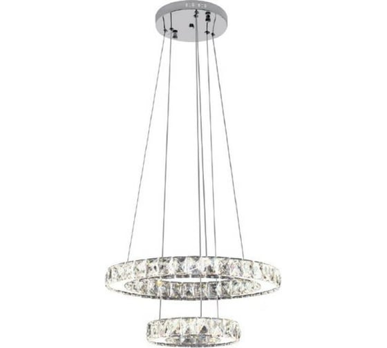 Светодиодная люстра HOROZ ELECTRIC QUASAR-42 42W 4000K 180-260V ХРУСТАЛЬ 019-023-0042 HRZ00002457 1