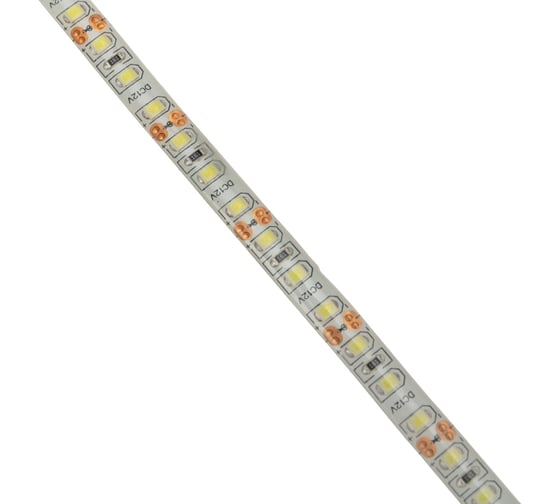 Светодиодная лента Lamper led 10 мм, ip65, smd 2835, 120 led/m, 12 v, теплый белый, 50 м 141-368
