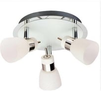 Декоративный потолочный светильник HOROZ ELECTRIC LARA-1 3x4W Хром 4000K 220-240V 036-002-0001 HL7190L HRZ00000451