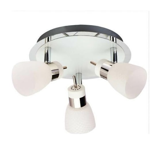 Декоративный потолочный светильник HOROZ ELECTRIC LARA-1 3x4W Хром 4000K 220-240V 036-002-0001 HL7190L HRZ00000451 1